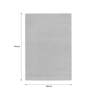 Tapis intérieur velours frisé crème LAWRENCE