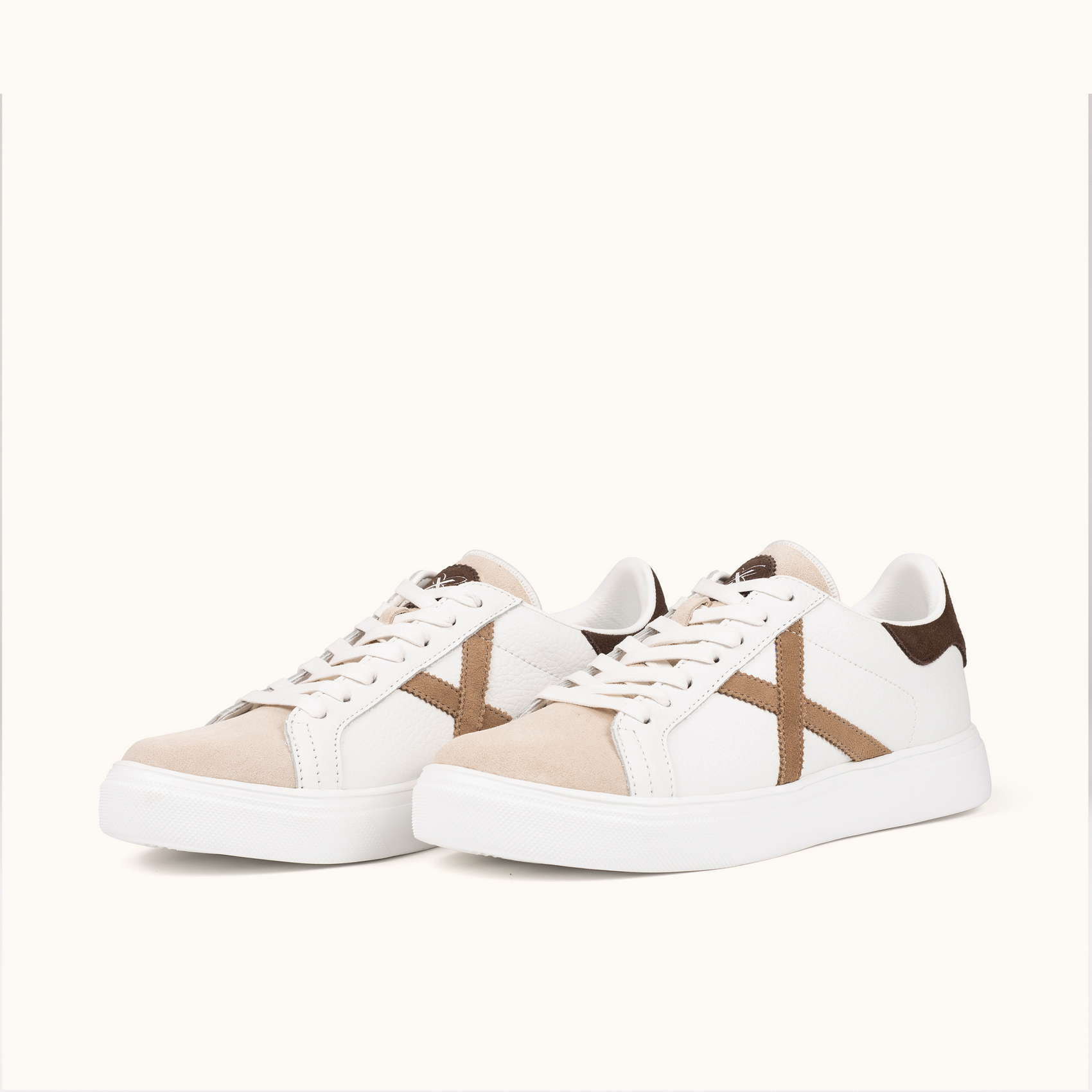 Retro tenis y skate Blanco y Multicolor MUNICH RETE 118