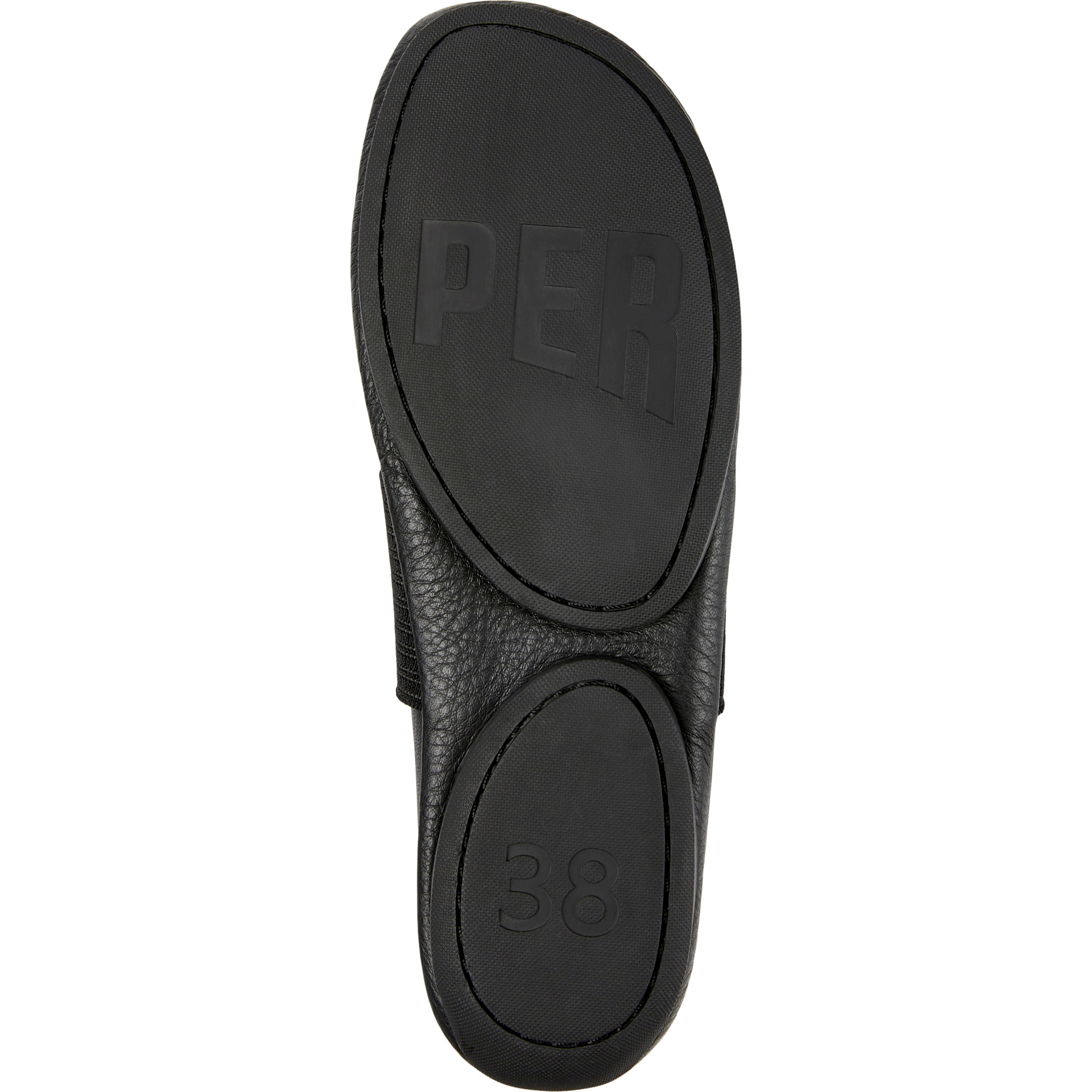 Ballerine - CAMPER Right Nina - Nero - Pelle liscia