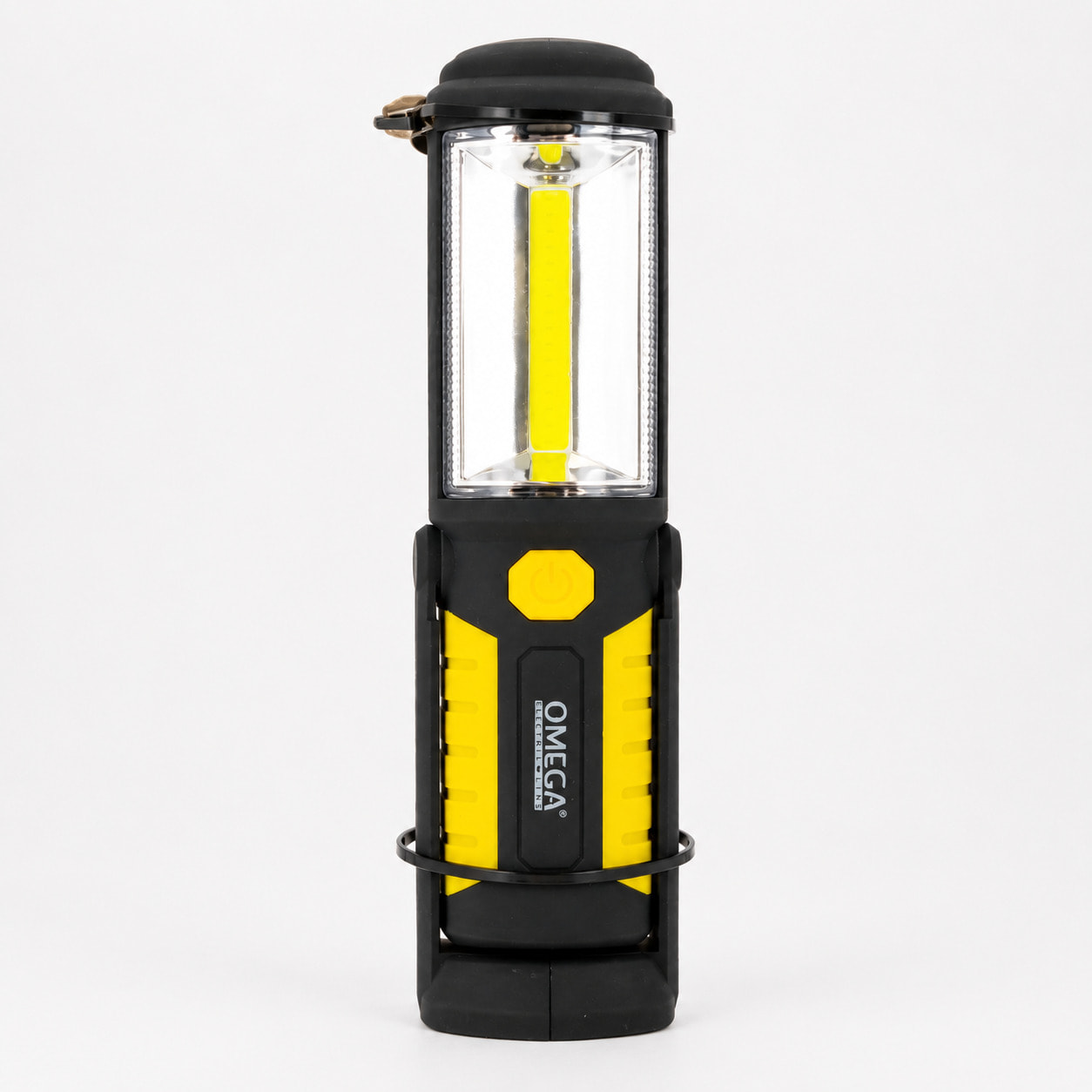 OMEGA Torcia da Lavoro Work Light LED COB Base Magnetica e Gancio 250 Lumen