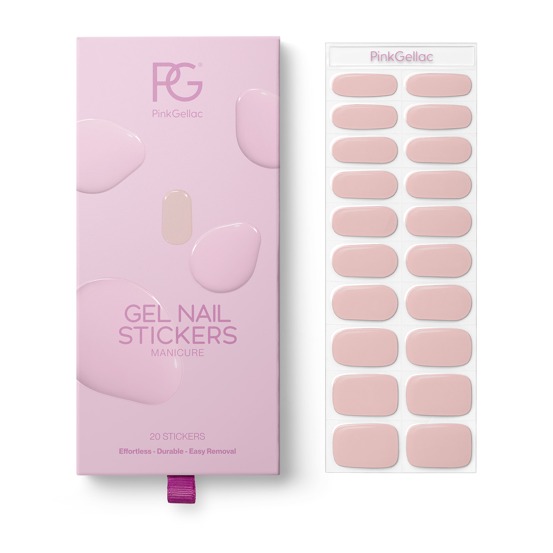 Stickers gel - 0044 Jelly Nude