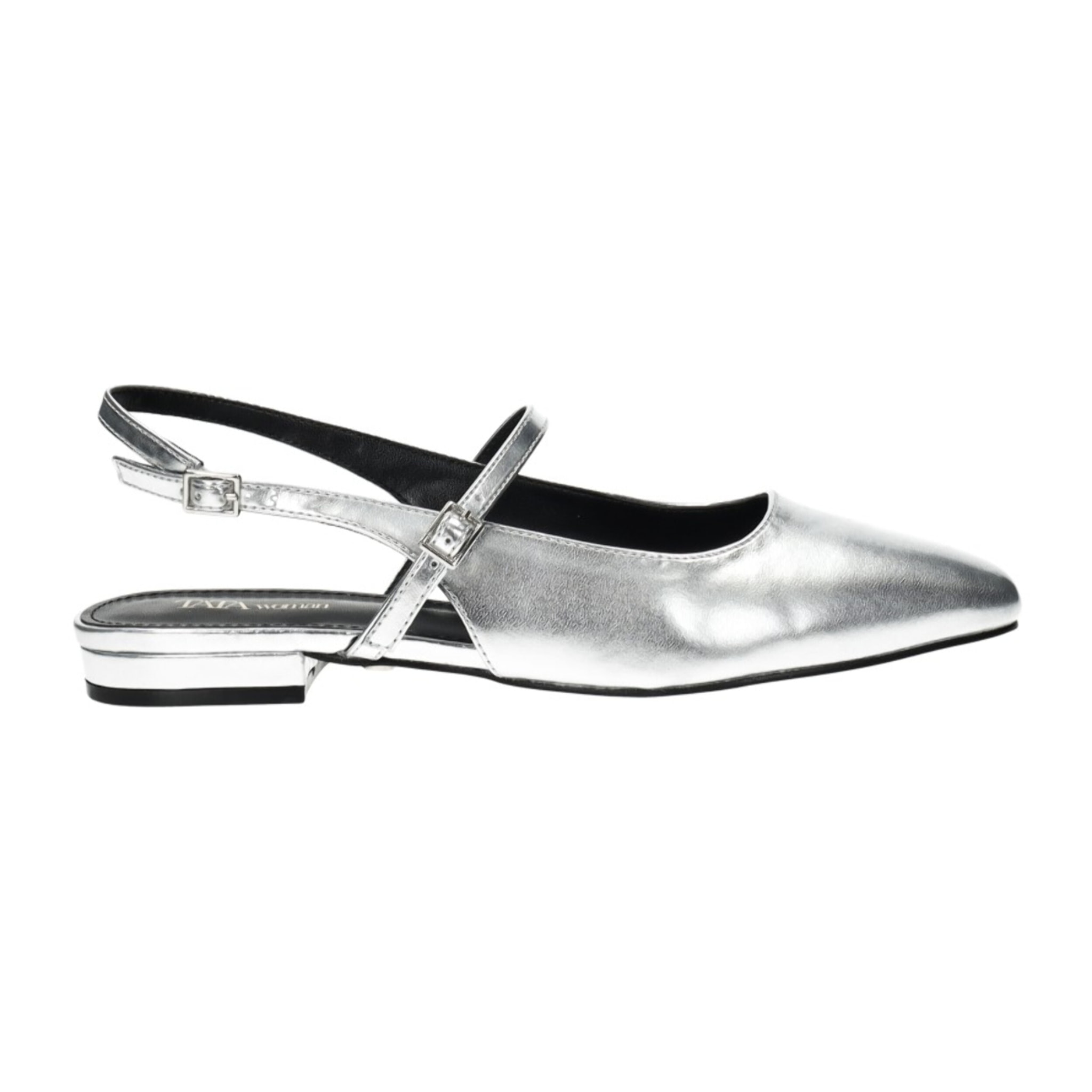 Ballerine Donna Tata Italia Argentato