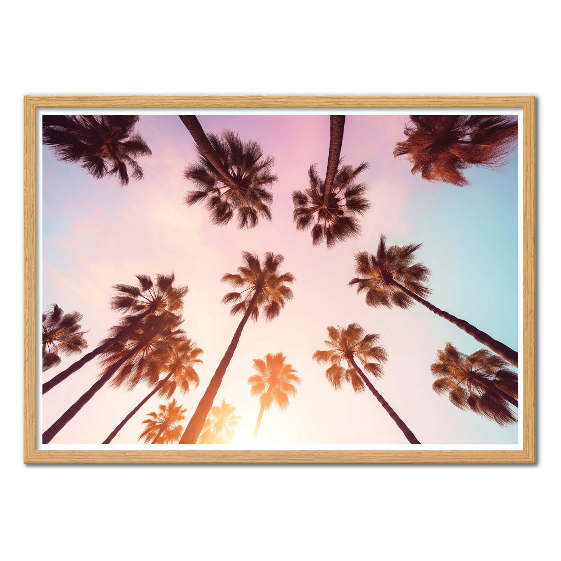 Affiche - Beverly Hills Sunset Palms - Philippe Hugonnard