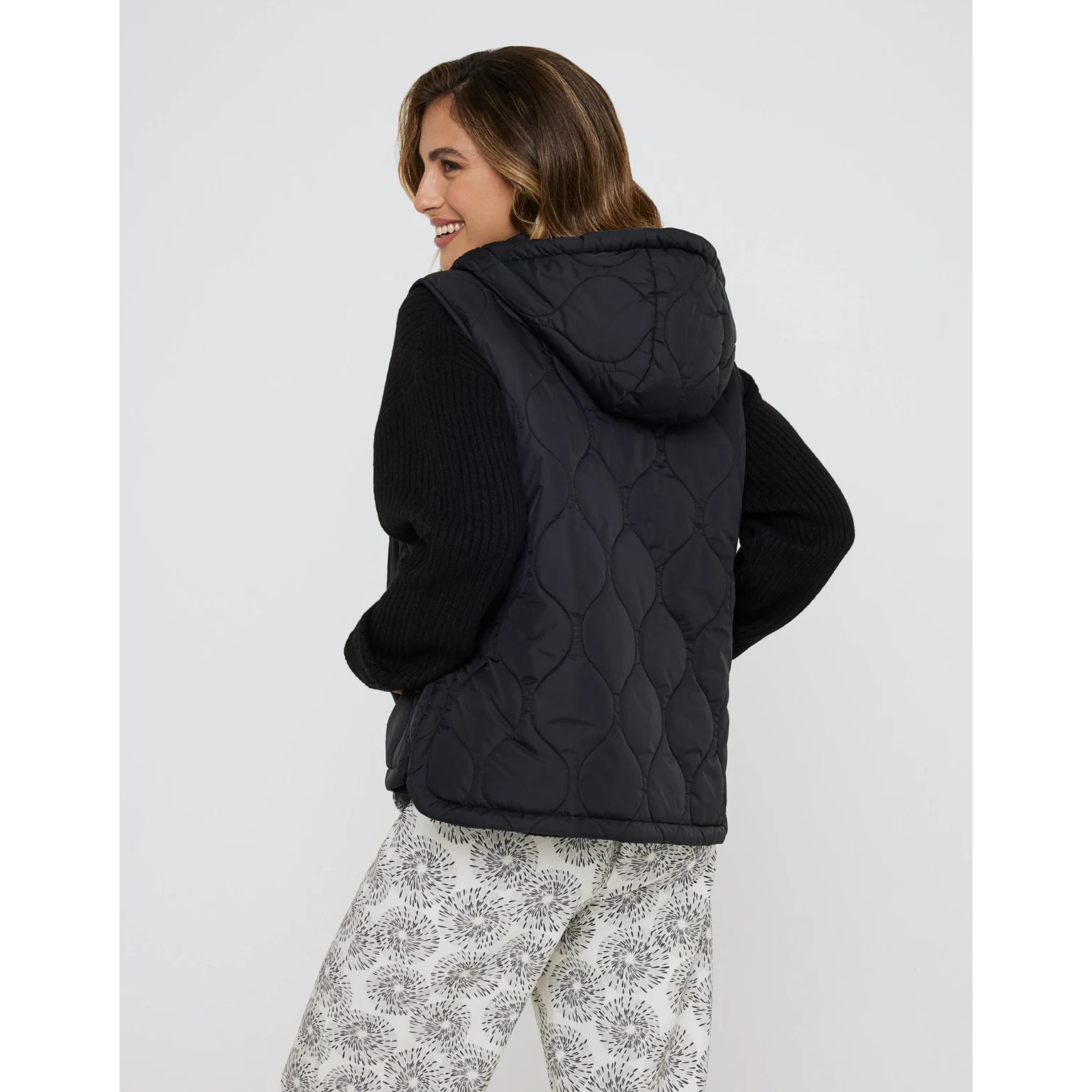Chaleco Negro Acolchado - Janter
