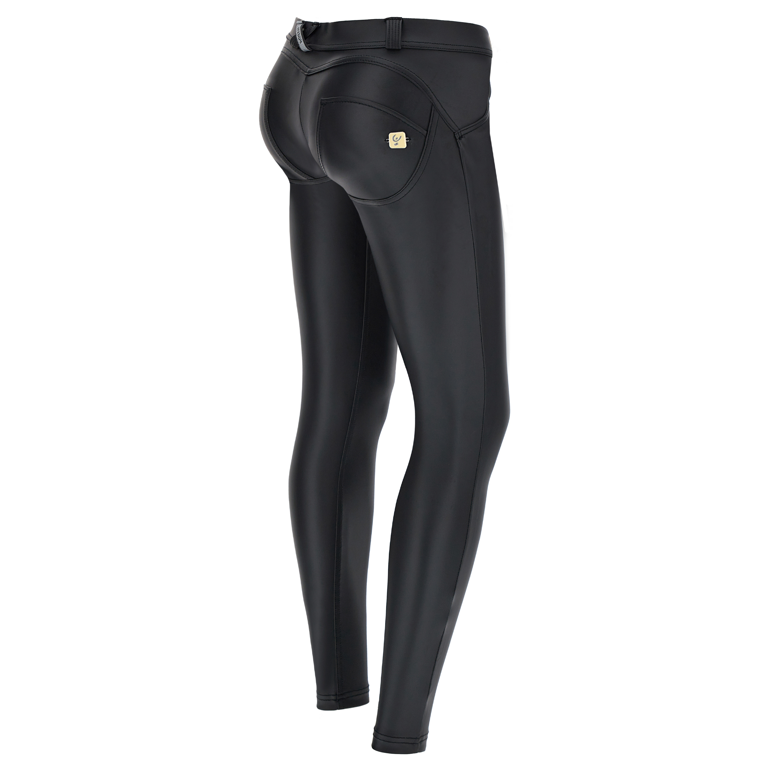 Pantaloni WR.UP® superskinny vita bassa in similpelle ecologica