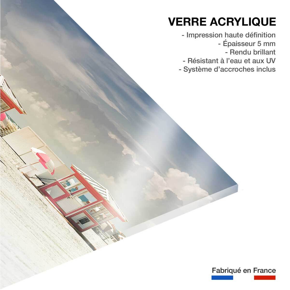 Tableau plage floride Tableau plexiglas