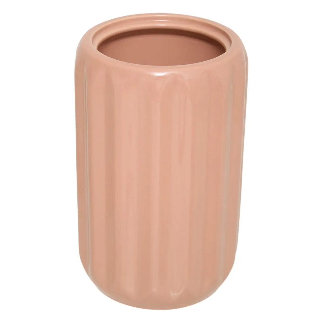 Brosse WC Colorama en céramique H.40cm rose