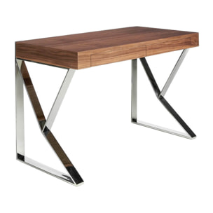 Escritorio Angel Cerda de nogal 120x61x76cm