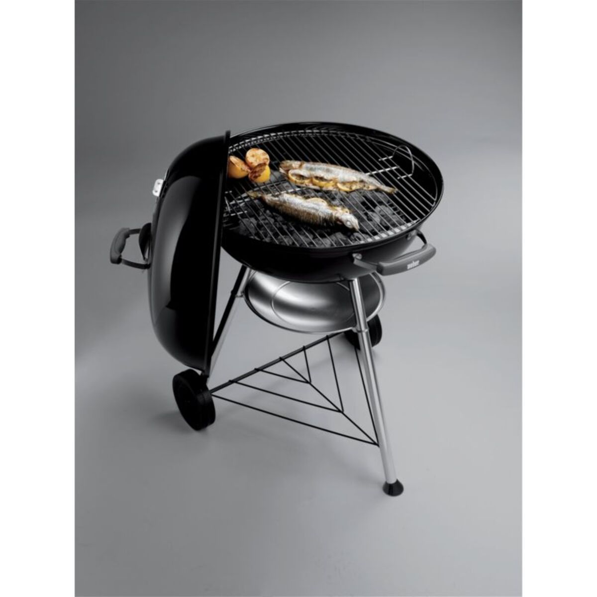 Barbecue charbon WEBER Compact Kettle 57 cm noir