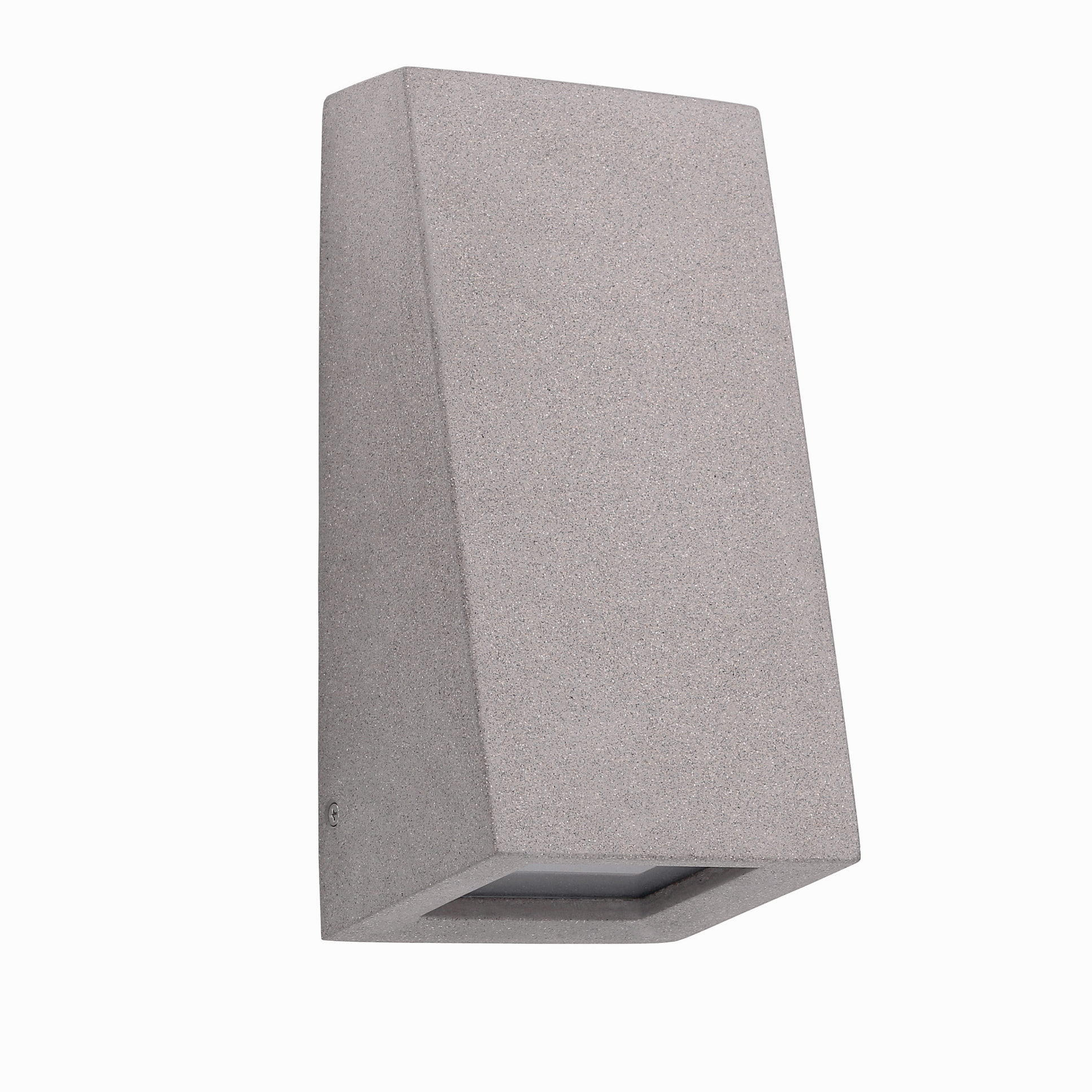 Forlight Aplique de pared exterior Karen Big acabado Cemento IP44 15W E27