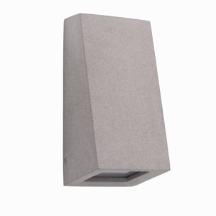 Forlight Aplique de pared exterior Karen Big acabado Cemento IP44 15W E27