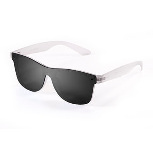 Gafas de sol OCEAN MESSINA - Transparente blanco mate / Plana ahumada