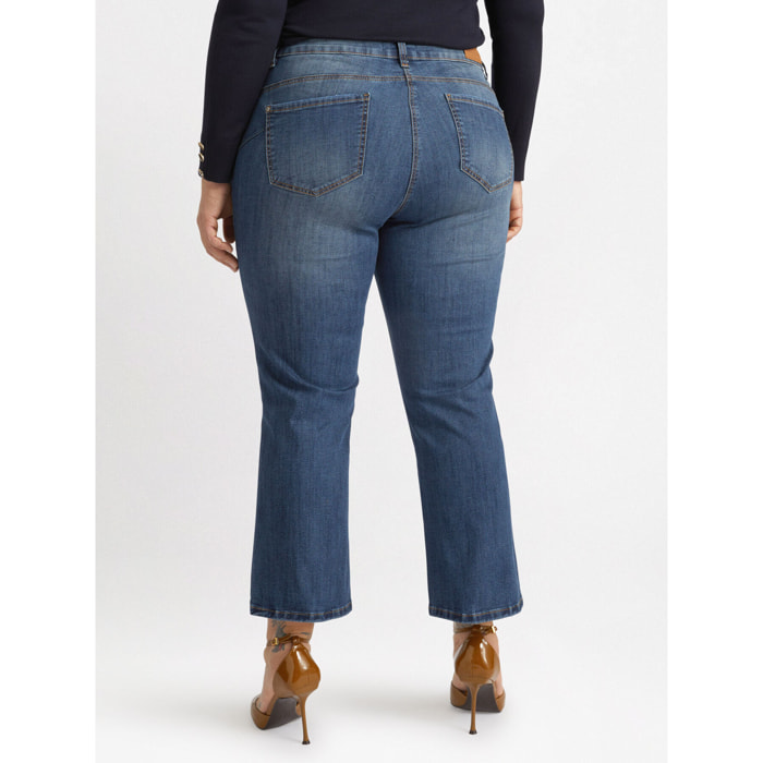 Fiorella Rubino - Jeans kick flare - Azzurro