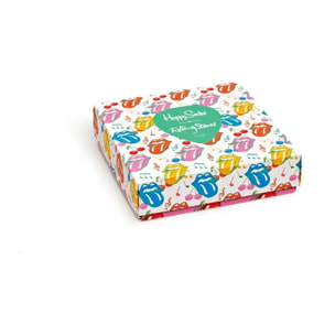 4-pack calcetines kids rolling stones blanco