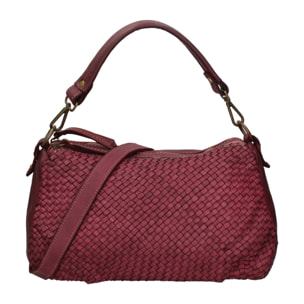 Borsa a spalla da donna - Modello Novella - Vera pelle - 31.0 x 18.0 x 12.0 cm