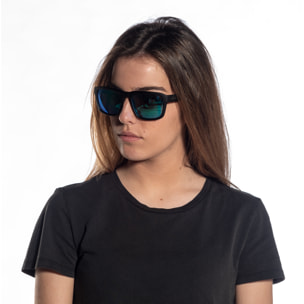 Gafas de sol OCEAN BIDART - Negro mate / Revo verde
