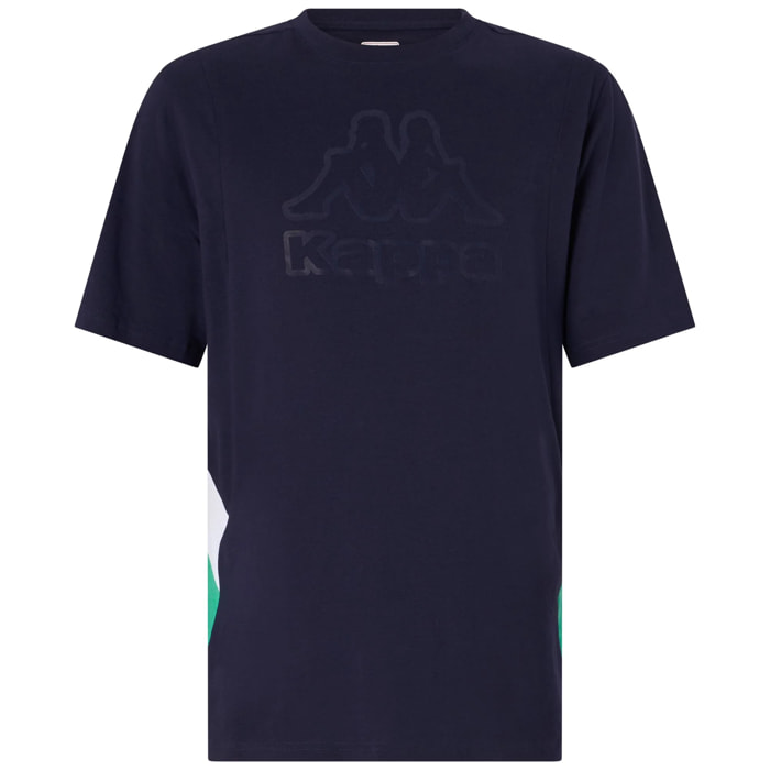 T-Shirts & Top Kappa Uomo Logo Grapo Blu