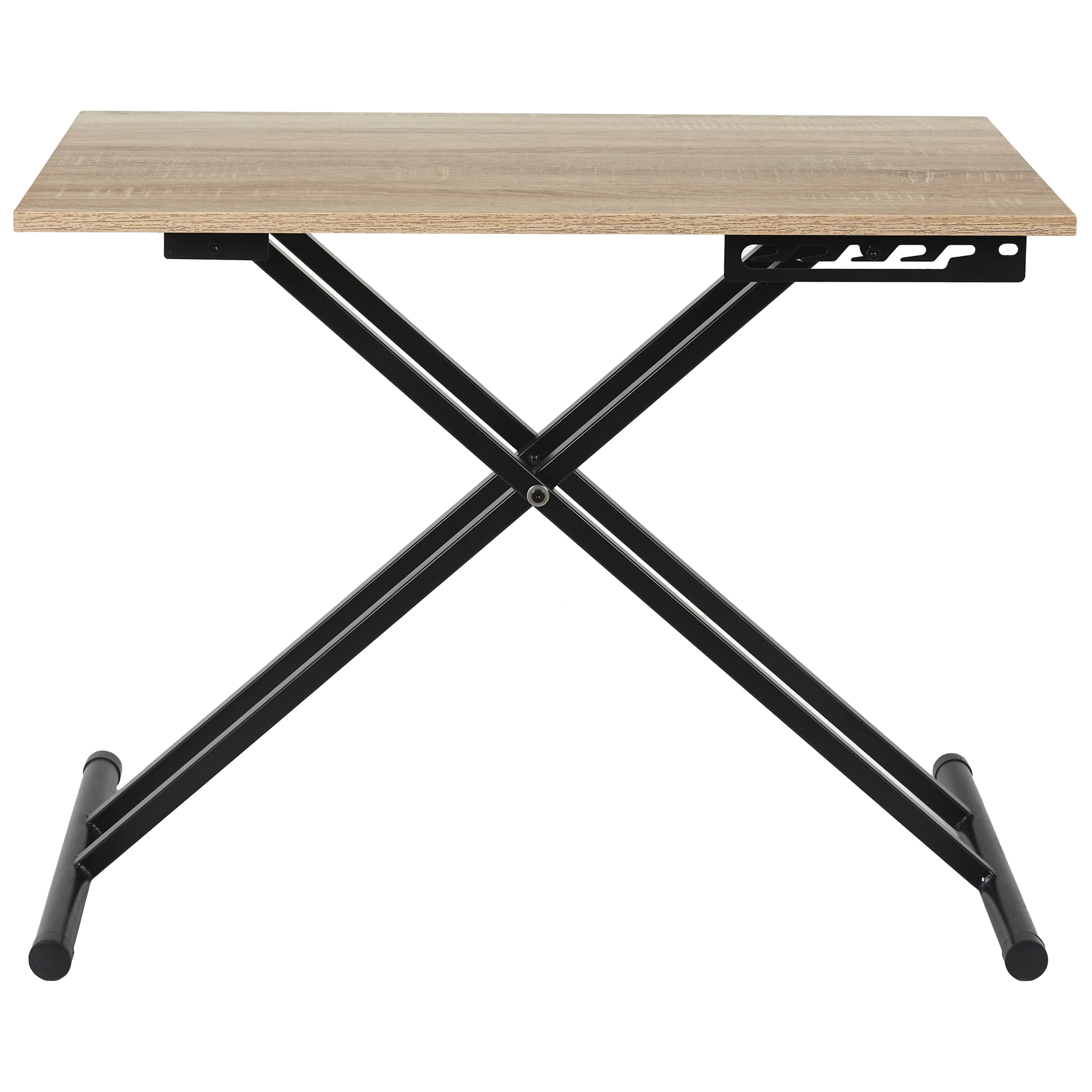 Table Basse - HOME DECO FACTORY - Remontable - Design - Marron et noir