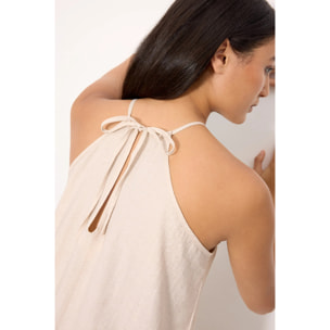 Vestito midi Marrone