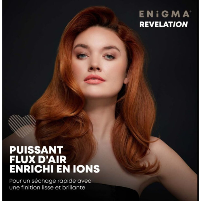 Sèche cheveux REVAMP Ionique Progloss Enigma révélation