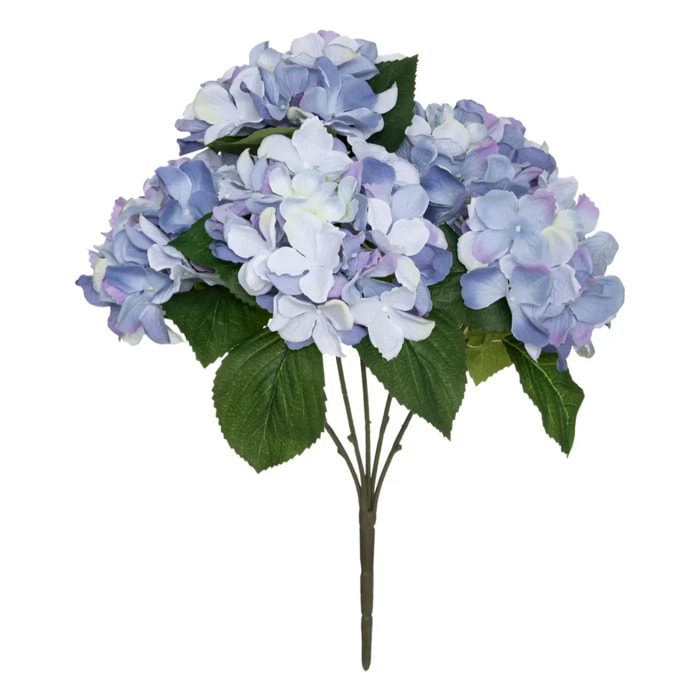 Bouquet hortensias artificiels H42cm