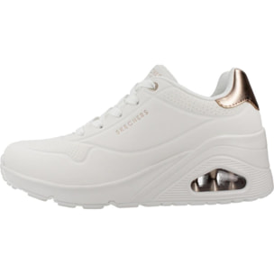 Sneakers De  Mujer Uno Wedge - Hi Steps Blanco