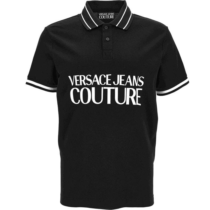 Versace Jeans Couture Camisa de polo con estampado de logo Versace Jeans Couture