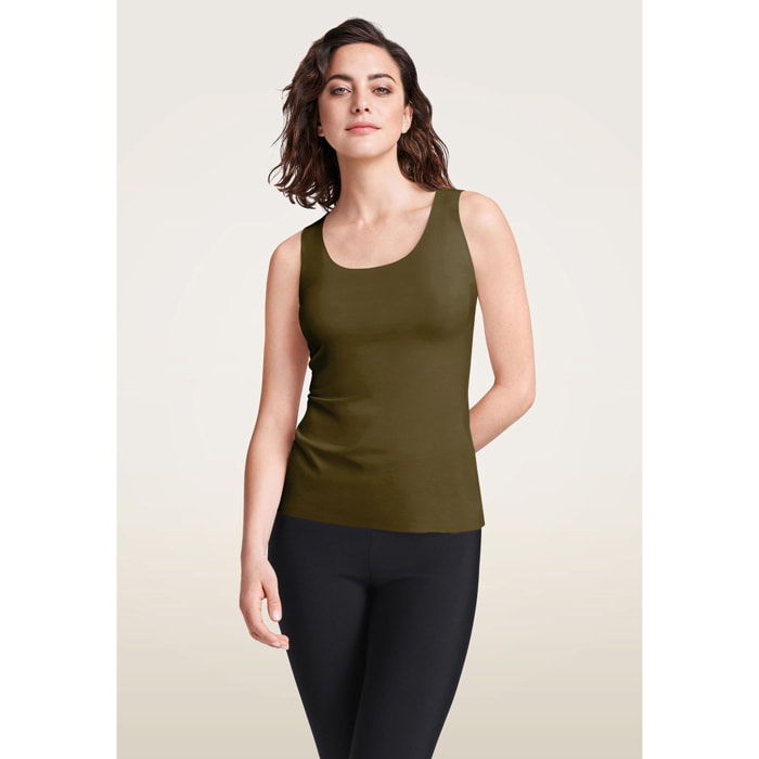 Top senza maniche Jersey Top Sleeveless