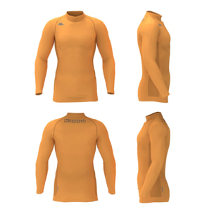 Skin T-Shirts & Top Kappa Uomo Donna KOMBAT SKIN BUPET Arancione