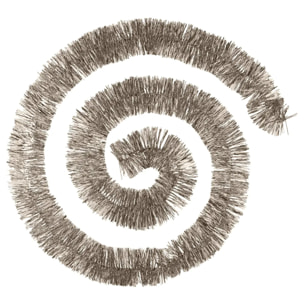 Guirlande de noël large bord festonné manoir 75x4x2m