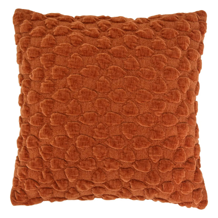 Coussin Nova ambre 40x40cm
