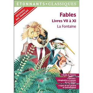 La Fontaine, Jean de | Fables: Livres VII à XI | Livre d'occasion