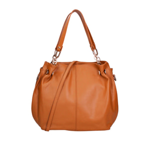 Borsa a mano da donna Made in Italy - Modello Ereba - 100% pelle - 38.0 x 30.0 x 12.0 cm