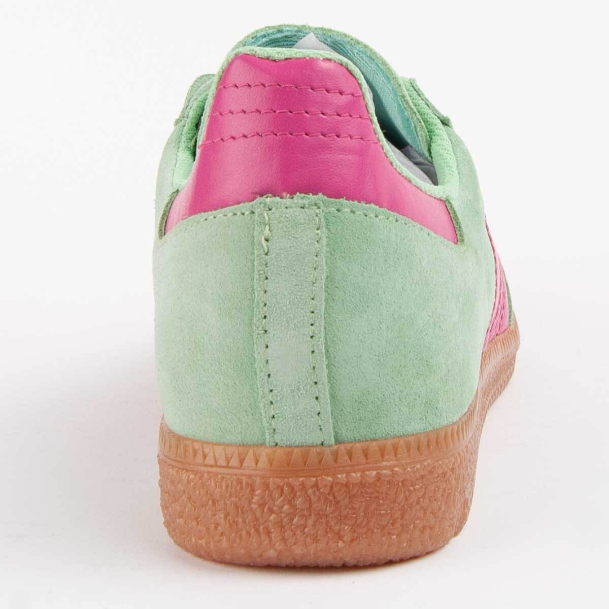 Sneaker De Piel - Verde