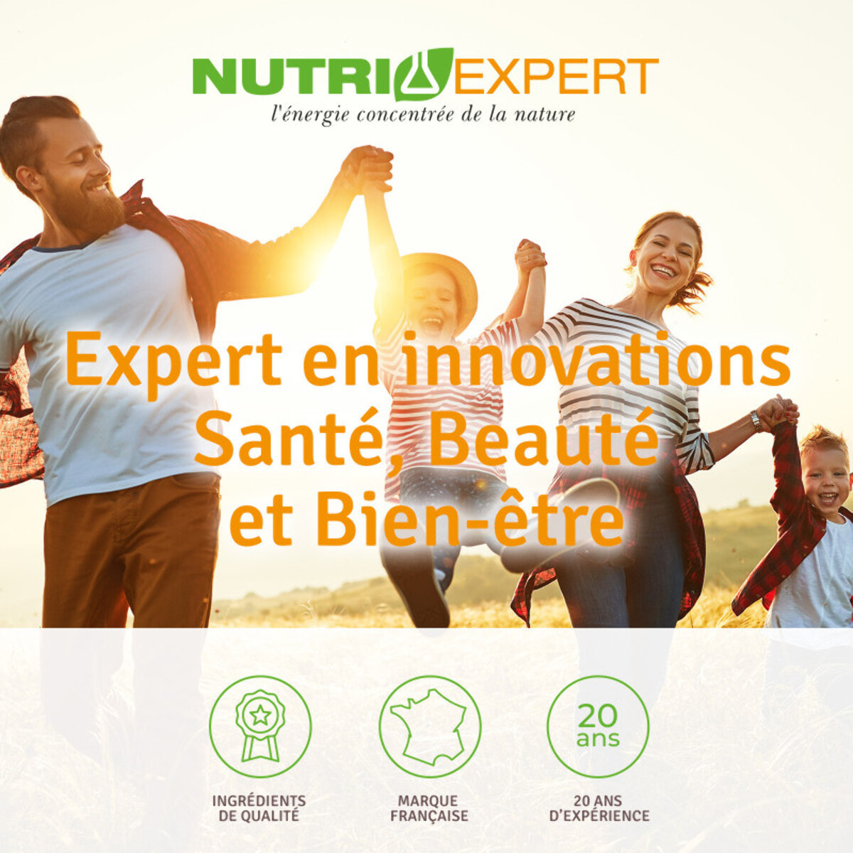 NUTRI EXPERT - Magnésium Marin B6+ - Complément Alimentaire à Base de Magnésium + Vitamine B6 + Mélisse - Favorise l'Équilibre du Système Nerveux et le Bien-Être - Réduit la Fatigue - Lot de 2 produits