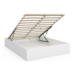 Lit coffre Malta 140x190cm blanc