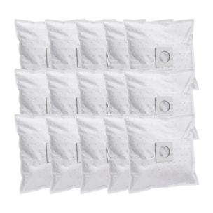 Lot de 4 packs de 4 sacs aspirateur 64001 universels TopFilter Premium