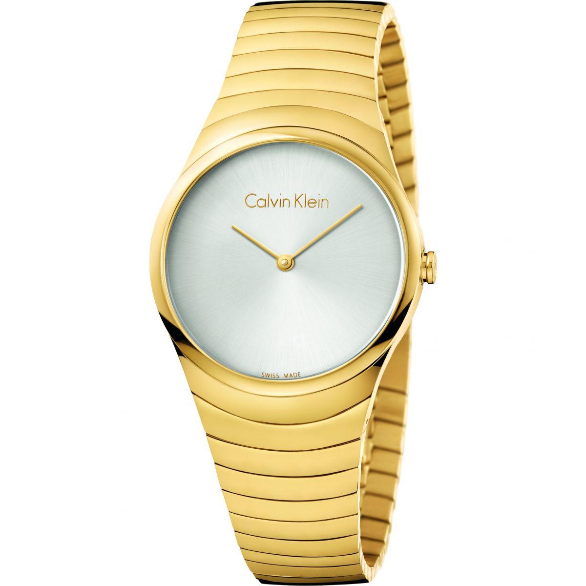 Orologio CK CALVIN KLEIN WHIRL Acciaio Gold Dorato