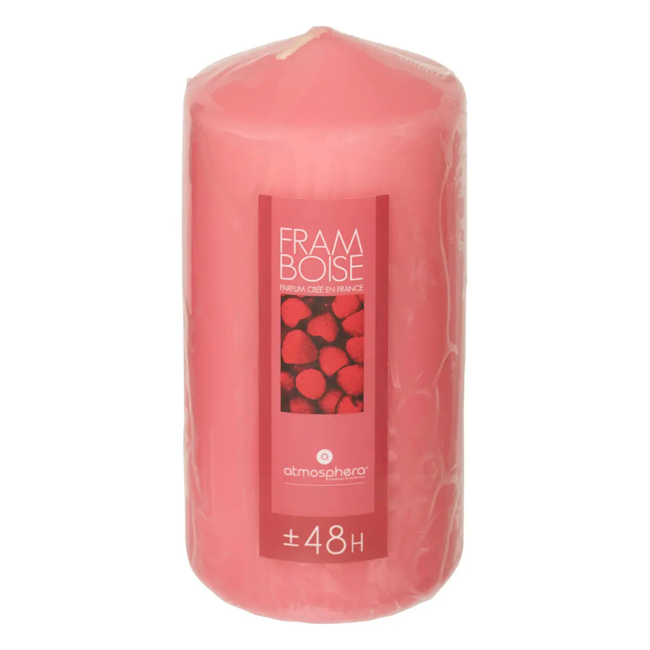 Bougie parfumée "Nina" framboise 400g
