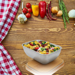 Lunch box inox micro-ondable de 400 ml Fackelmann Move