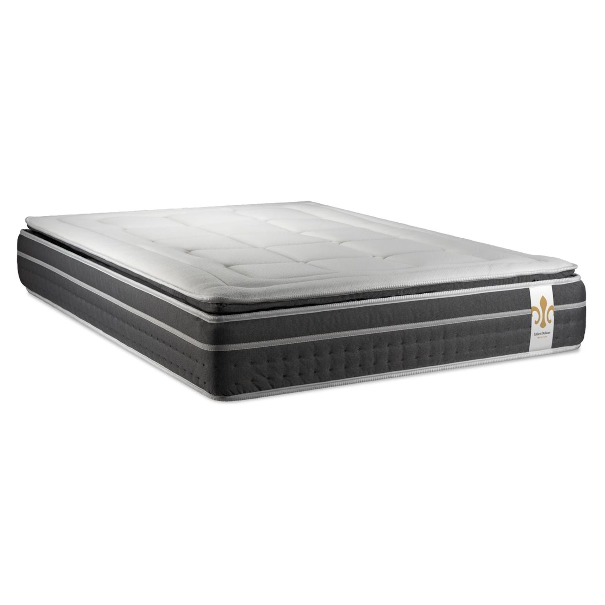 Matelas Trente PLUS - 30cm - Ressorts ensachés et mémoire de forme - Effet nuage avec surmatelas intégré - Soutien Equilibré