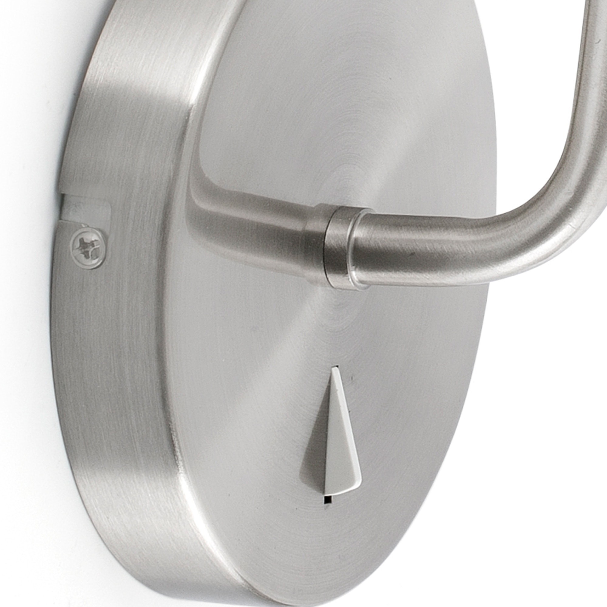 BERNI Lampe applique nickel satiné