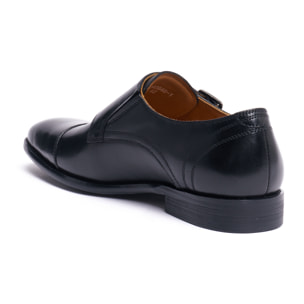 Monk strap British Passport Nero