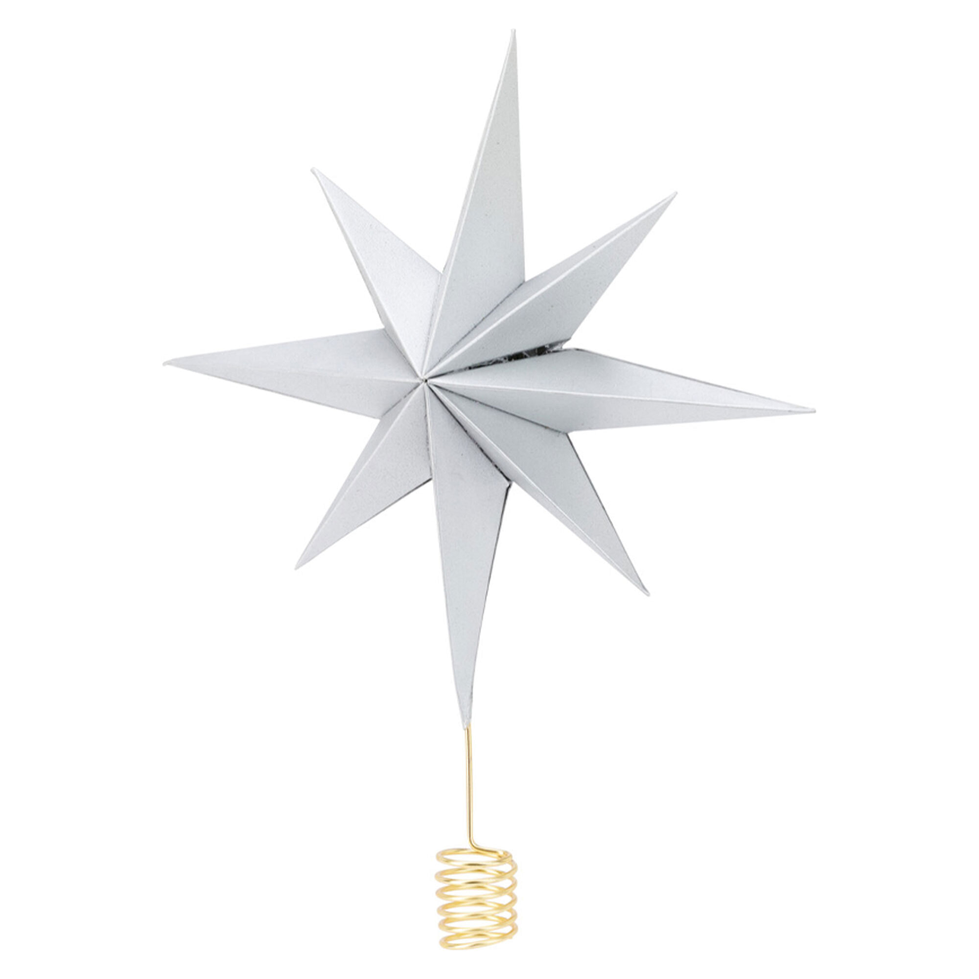 Estrella de papel para árbol de navidad (30 cm)