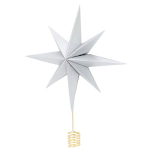 Estrella de papel para árbol de navidad (30 cm)