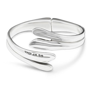 Pulsera Leaf me alone PLATEADO M