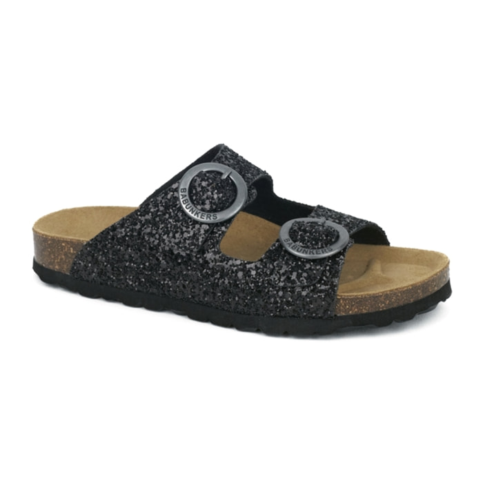SANDALIA BARCELONA BABUNKERS NEGRO