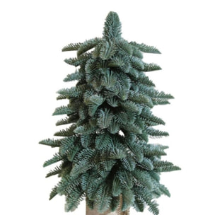 Albero Di Natale "Dream" Con Base in Legno - Altezza 45cm - Albero Realistico in PE - Extra Folto con 48 Rami