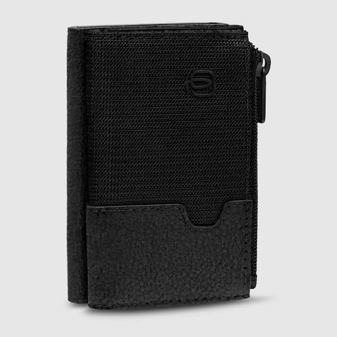 Piquadro Portafoglio compatto con portacarte automatico, porta monete e protezione RFID