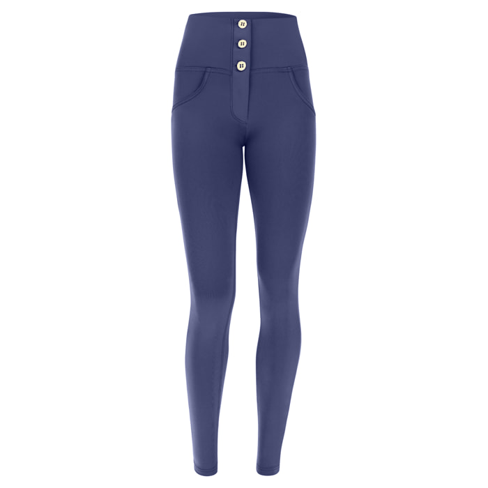 Pantaloni push up WR.UP® traspiranti vita alta con bottoni